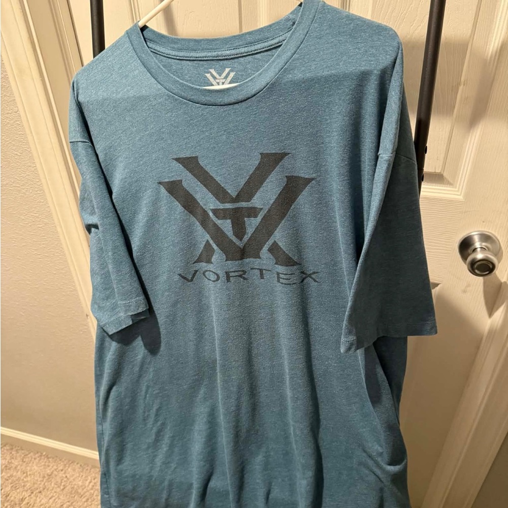 Men’s Short Sleeve Logo Tee — Blue